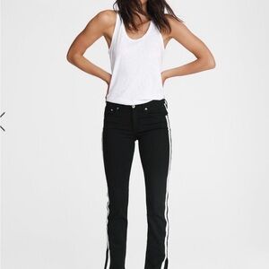 Rag & Bone Cate Mid Rise Flare Jeans